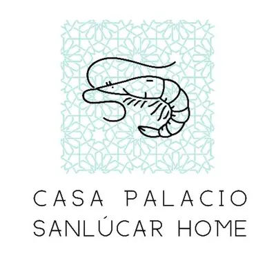 a logo for a seafood restaurant with a scorpion at Casa Palacio Sanlúcar Home in Sanlúcar de Barrameda