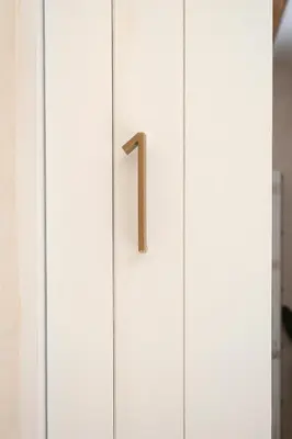 a wooden door with a number one on it at Gadir Suites in Cádiz