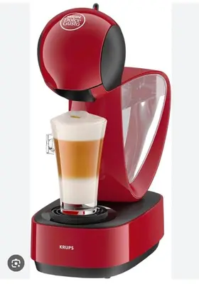 a red coffee maker with a cup of coffee at Apartamentos Los Cabezuelos, Dream Views in Arcos de la Frontera