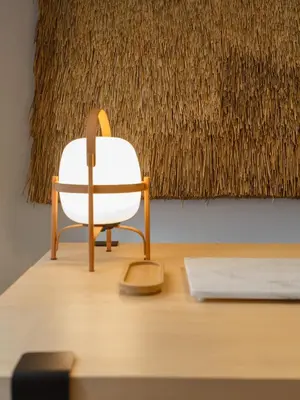 a white chair sitting on a desk in a room at The QUEEN's Designer Apartment by Cadiz4Rentals in Cádiz