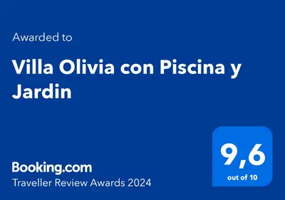 a screenshot of the ville olivia con peliguayalam website at Villa Olivia con Piscina, Jardin y Parking in Chiclana de la Frontera