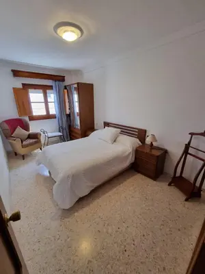 a bathroom with a sink and a shower at Gallegos House in Lebrija