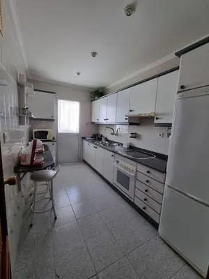 an empty hallway with a door and a room at Gallegos House in Lebrija