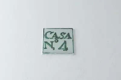 a sign that says casa nana on a wall at Apartamento coqueto en la Playa de Regla. 4. in Chipiona