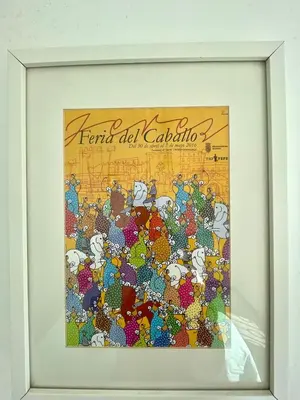 a framed picture of a group of stuffed animals at GATU Villa Océano frente al mar en Puerto Sherry 