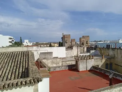 a view from the roof of a building at Casa luis puerto in El Puerto de Santa María